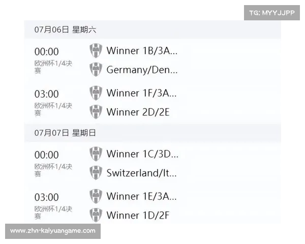 2024年欧洲杯赛程与比赛时间安排全解析 2024年欧洲杯赛程与比赛时间安排全解析